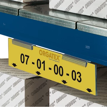 FlexLabel; Label Holder, flexible, self-adhesive