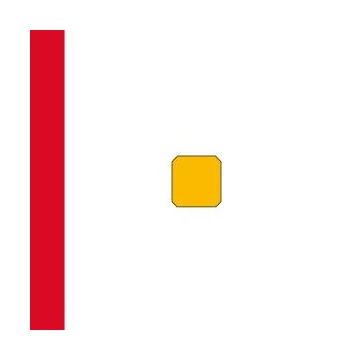 LongLife - Floor Marking; Square, self-adhesive