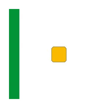 LongLife - Floor Marking; Square, self-adhesive