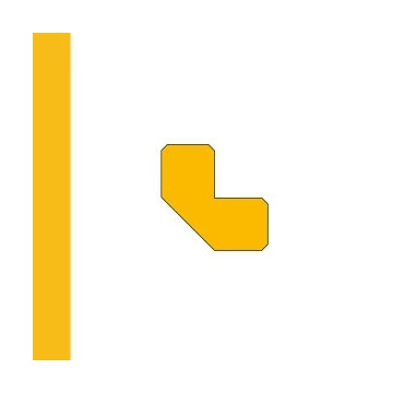 LongLife - Floor Marking; L-Angle, self-adhesive