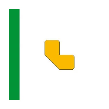 LongLife - Floor Marking; L-Angle, self-adhesive