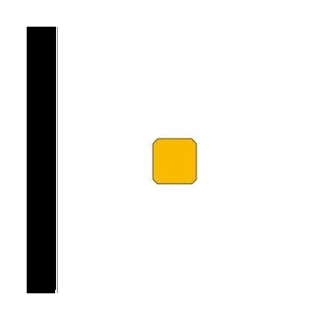 LongLife - Floor Marking; Square, self-adhesive