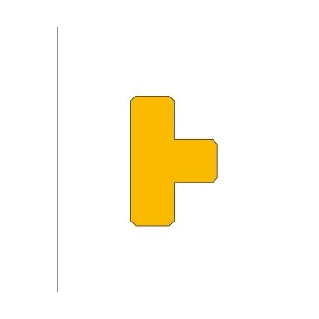 LongLife - Floor Marking; T-Piece, self-adhesive