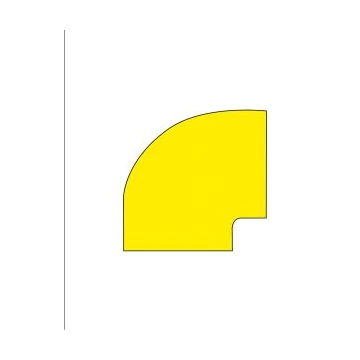 LongLife - Floor Marking; 90°-Angle, self-adhesive