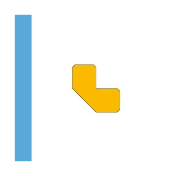 LongLife - Floor Marking; L-Angle, self-adhesive