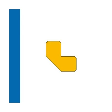 LongLife - Floor Marking; L-Angle, self-adhesive