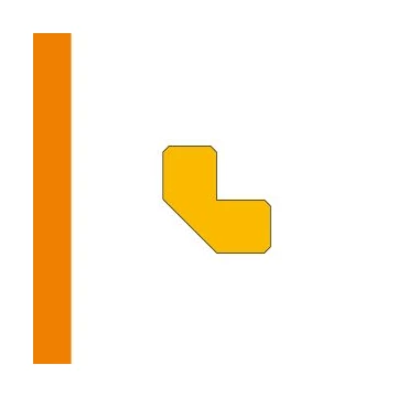 LongLife - Floor Marking; L-Angle, self-adhesive