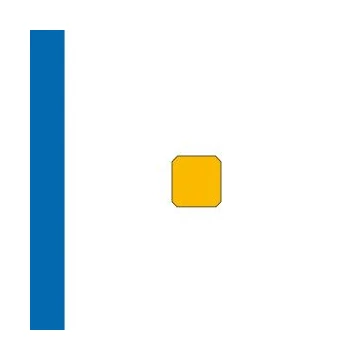 LongLife - Floor Marking; Square, self-adhesive