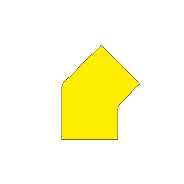 LongLife - Floor Marking; 45°-Angle, self-adhesive