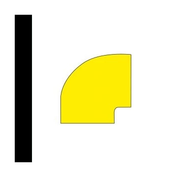 LongLife - Floor Marking; 90°-Angle, self-adhesive