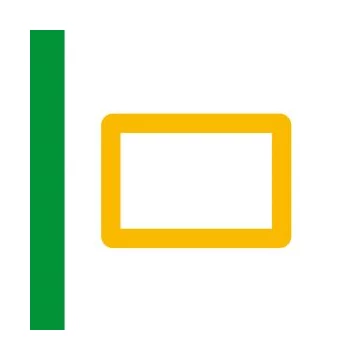 LongLife Clearview - Floor Marking; Floor Frame, self-adhesive