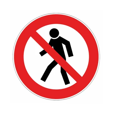 LongLife Signs - Floor Marking; Floor Sign, self-adhesive