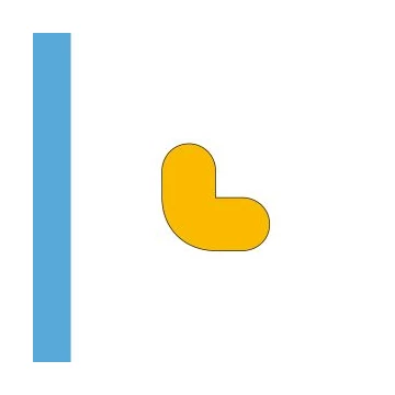 LongLife Rounded - Floor Marking; L-Angle, self-adhesive