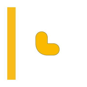 LongLife Rounded - Floor Marking; L-Angle, self-adhesive