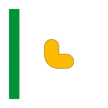 LongLife Rounded - Floor Marking; L-Angle, self-adhesive