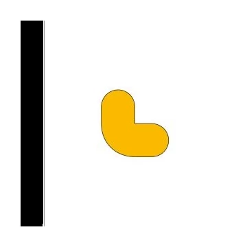 LongLife Rounded - Floor Marking; L-Angle, self-adhesive