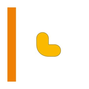 LongLife Rounded - Floor Marking; L-Angle, self-adhesive