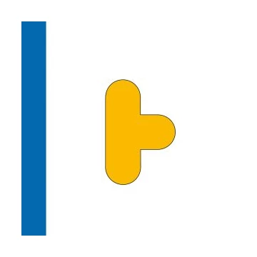 LongLife Rounded - Floor Marking; T-Piece, self-adhesive