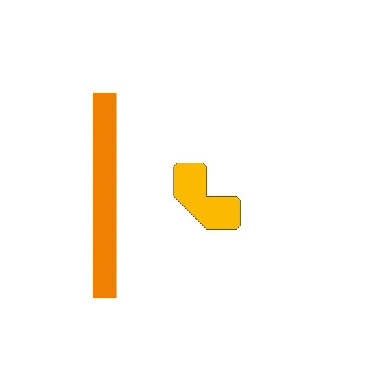 LongLife - Floor Marking; L-Angle, self-adhesive