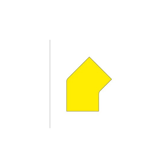 LongLife - Floor Marking; 45°-Angle, self-adhesive