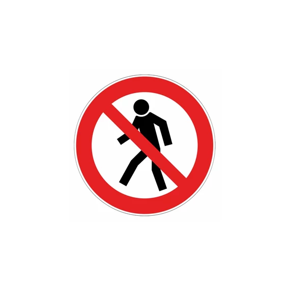 LongLife Signs - Floor Marking; Floor Sign, self-adhesive
