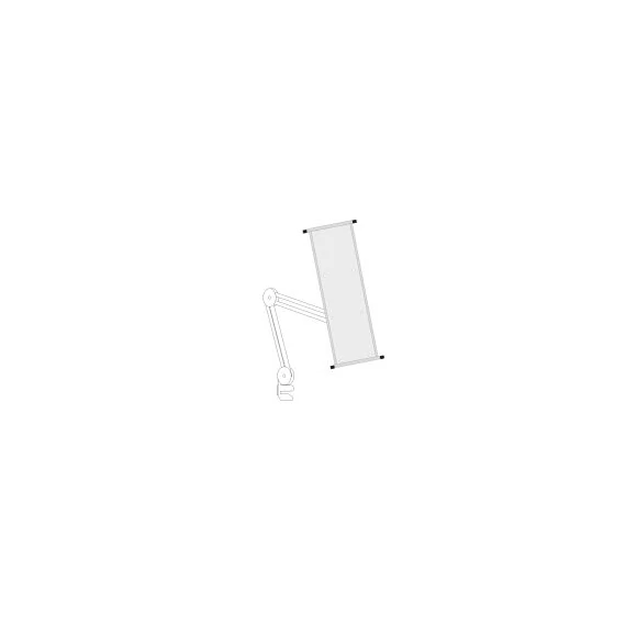 Desktop Document Holder - Info System; Wall Mount - Basic Modul, to screw