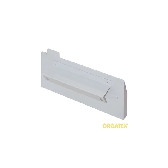 Photoluminescent escape sign; angled sign for wall mounting