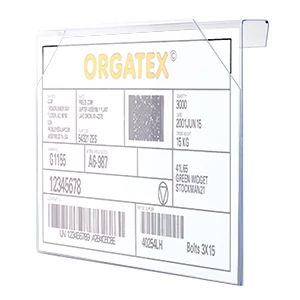 Kanban-Cover ESD; Document Holder, overhang
