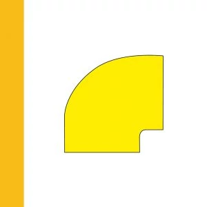LongLife - Floor Marking; 90°-Angle, self-adhesive