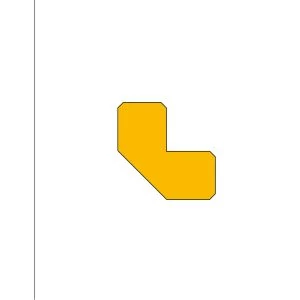 LongLife - Floor Marking; L-Angle, self-adhesive