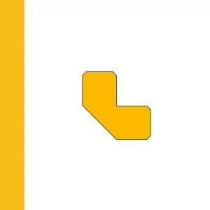 LongLife - Floor Marking; L-Angle, self-adhesive