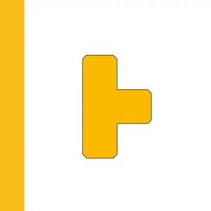 LongLife - Floor Marking; T-Piece, self-adhesive