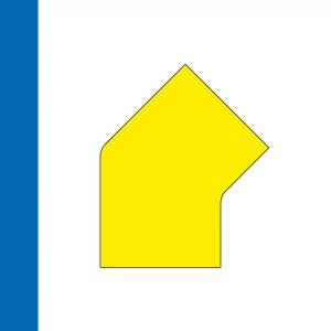 LongLife - Floor Marking; 45°-Angle, self-adhesive