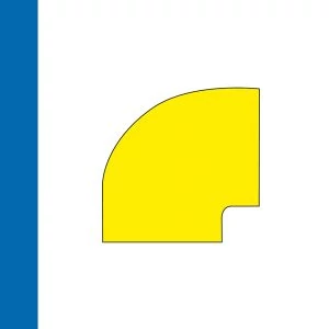 LongLife - Floor Marking; 90°-Angle, self-adhesive