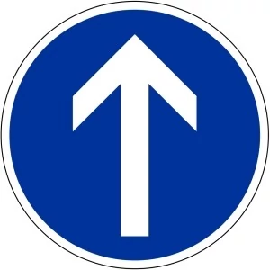 LongLife Signs - Floor Marking; Floor Sign, self-adhesive