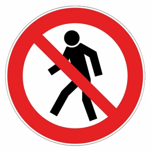 LongLife Signs - Floor Marking; Floor Sign, self-adhesive