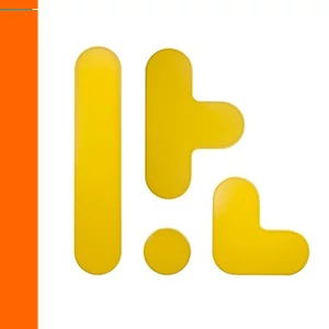 LongLife Rounded HD - Floor Marking; T-Piece, self-adhesive
