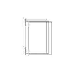 Desktop Document Holder - Info System; Shelf mount, relvolving stand