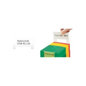 Systembox ESD - Inserting System; Inserting Label, large